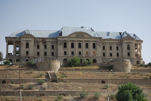 Так теперь выглядит дворец Амина, он же Тадж-Бек палас.