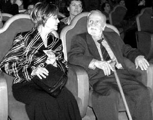 Василий Иванович Белов с супругой Ольгой Сергеевной